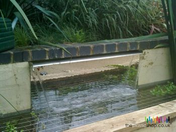 Garden Mirror as a water feature